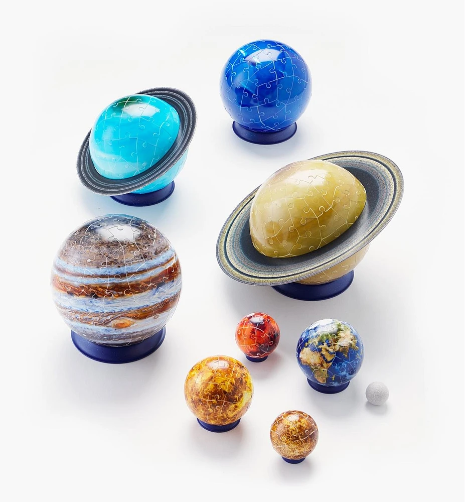 3D Solar System Puzzle