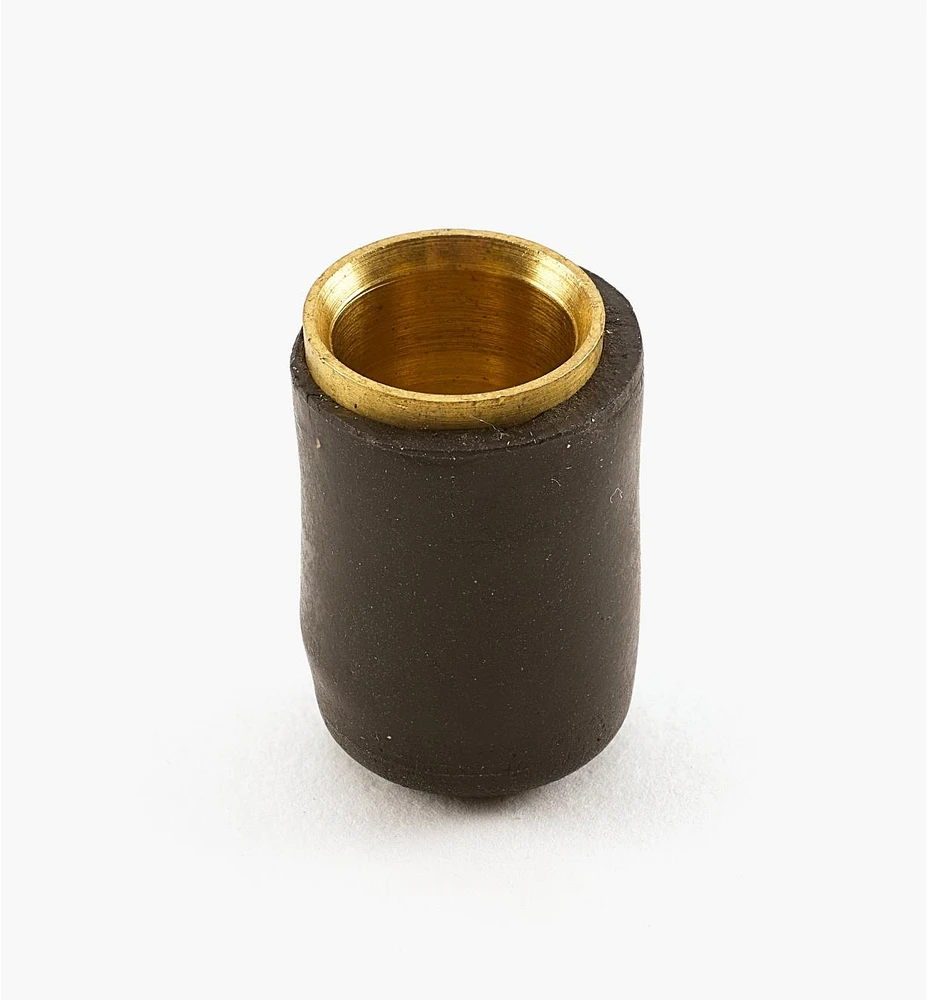 Rubber/Brass Cane Tip