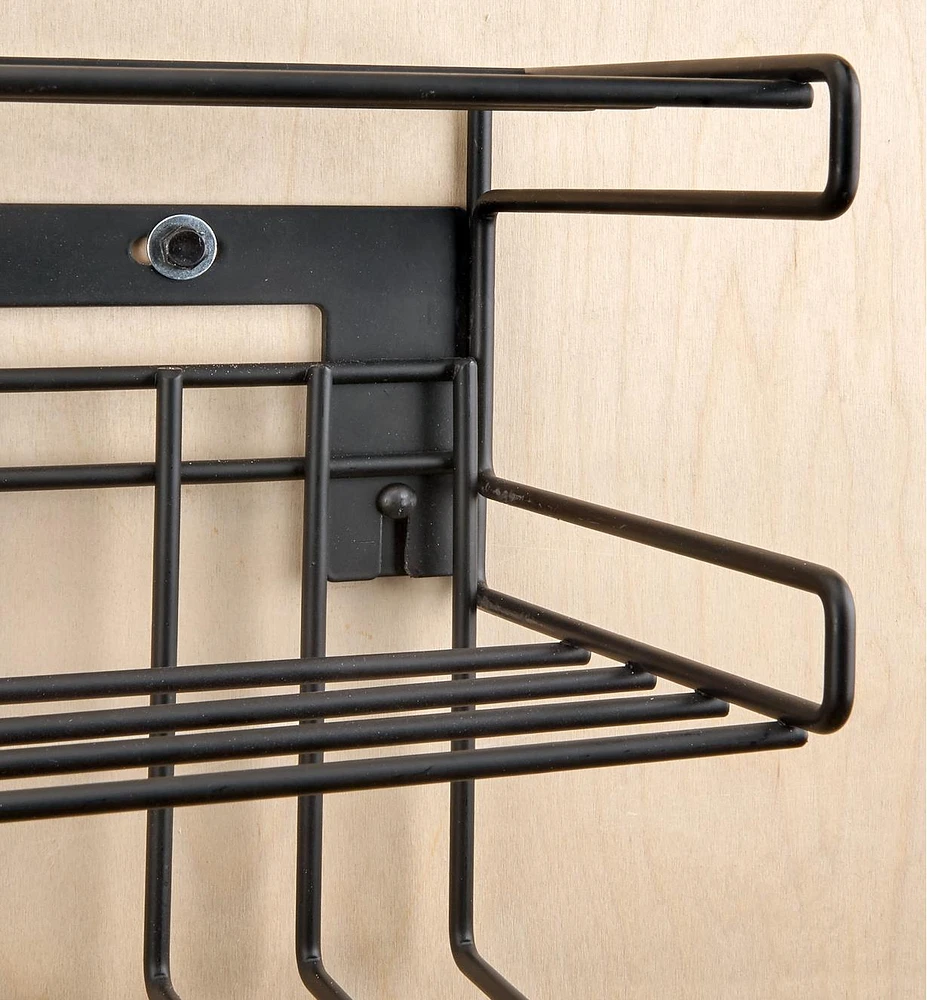 Wall-Mount Tool Storage Rack