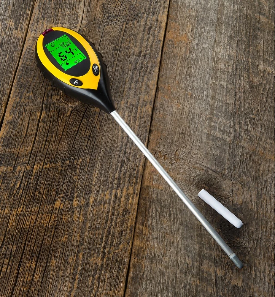 4-In-1 Digital Soil Meter