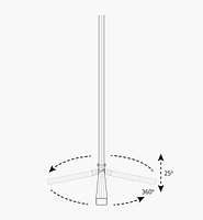 Raccord articulé pour tuyau de descente TurnSpout