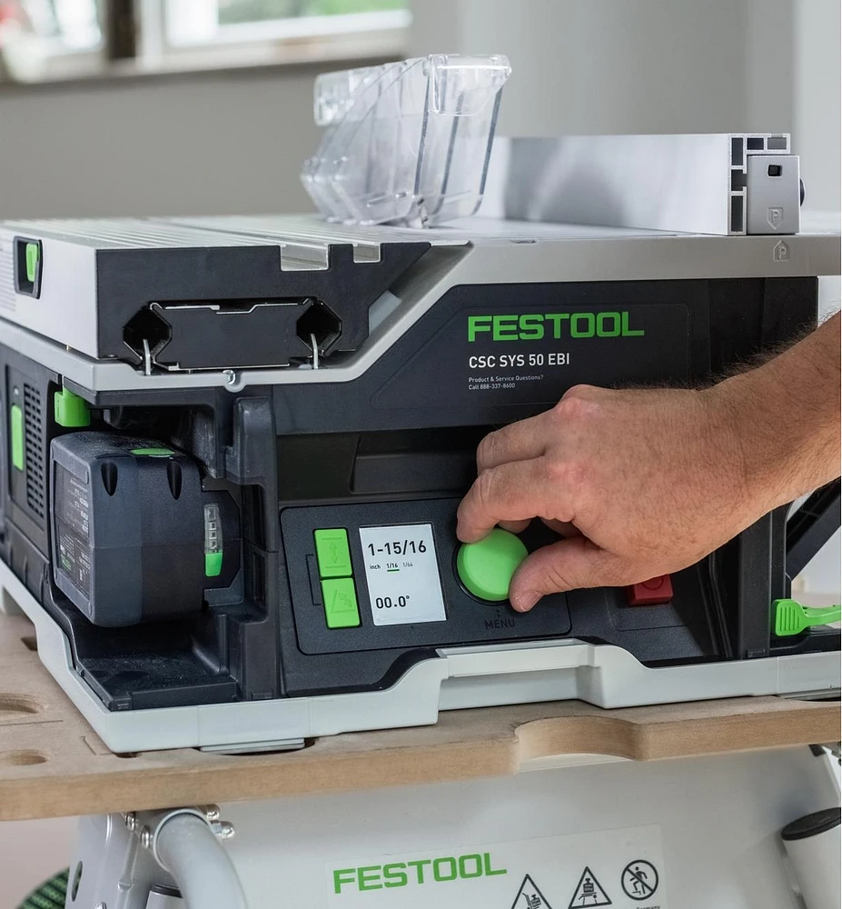 Festool Cordless Table Saw CSC SYS 50