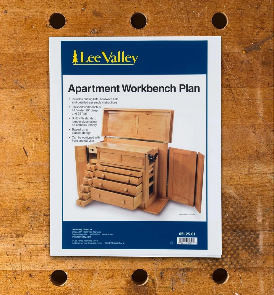 Apartment Workbench Plan