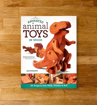 Animated Animal Toys in Wood