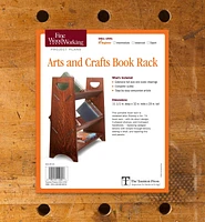 Arts and Crafts Book Rack Plan