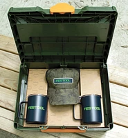 Festool Outdoor Systainer Case with Hat & Mugs