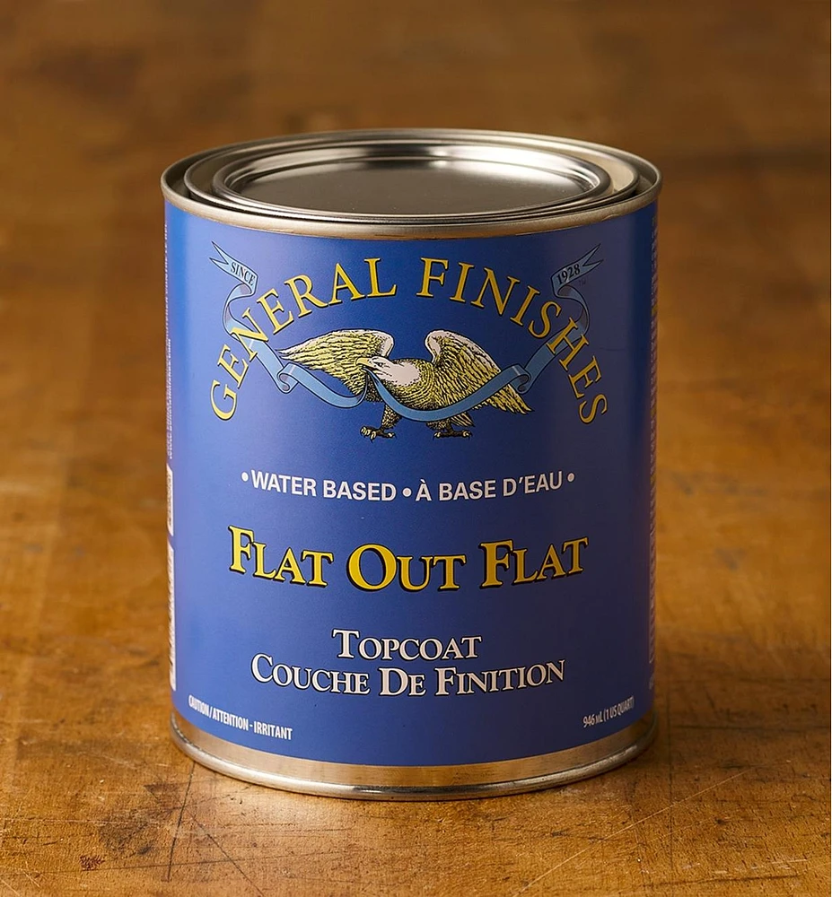 General Flat Out Flat Topcoat