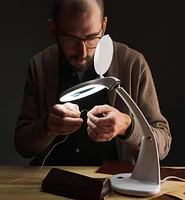 LED Tabletop Magnifying Lamp