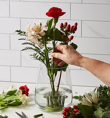 Porte-fleurs à tiges flexibles