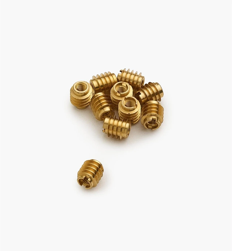 M4-0.7 Brass Knife-Edge Insert Nuts