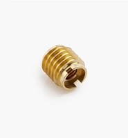 M8-1.25 Brass Knife-Edge Insert Nut