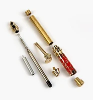 Firefighter Ballpoint Push & Lock Pen Hardware