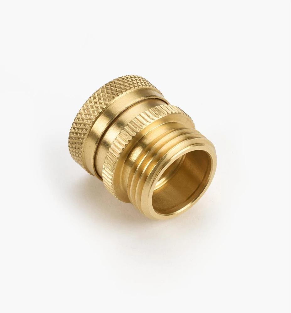 Brass Male Hose-End Quick Coupler