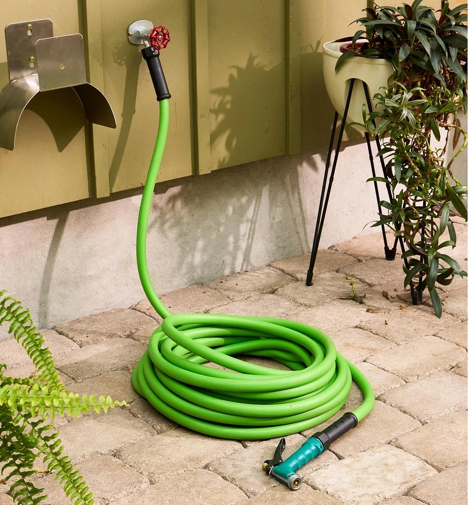 Lee Valley 5/8" Garden Hose with Swivel Collars