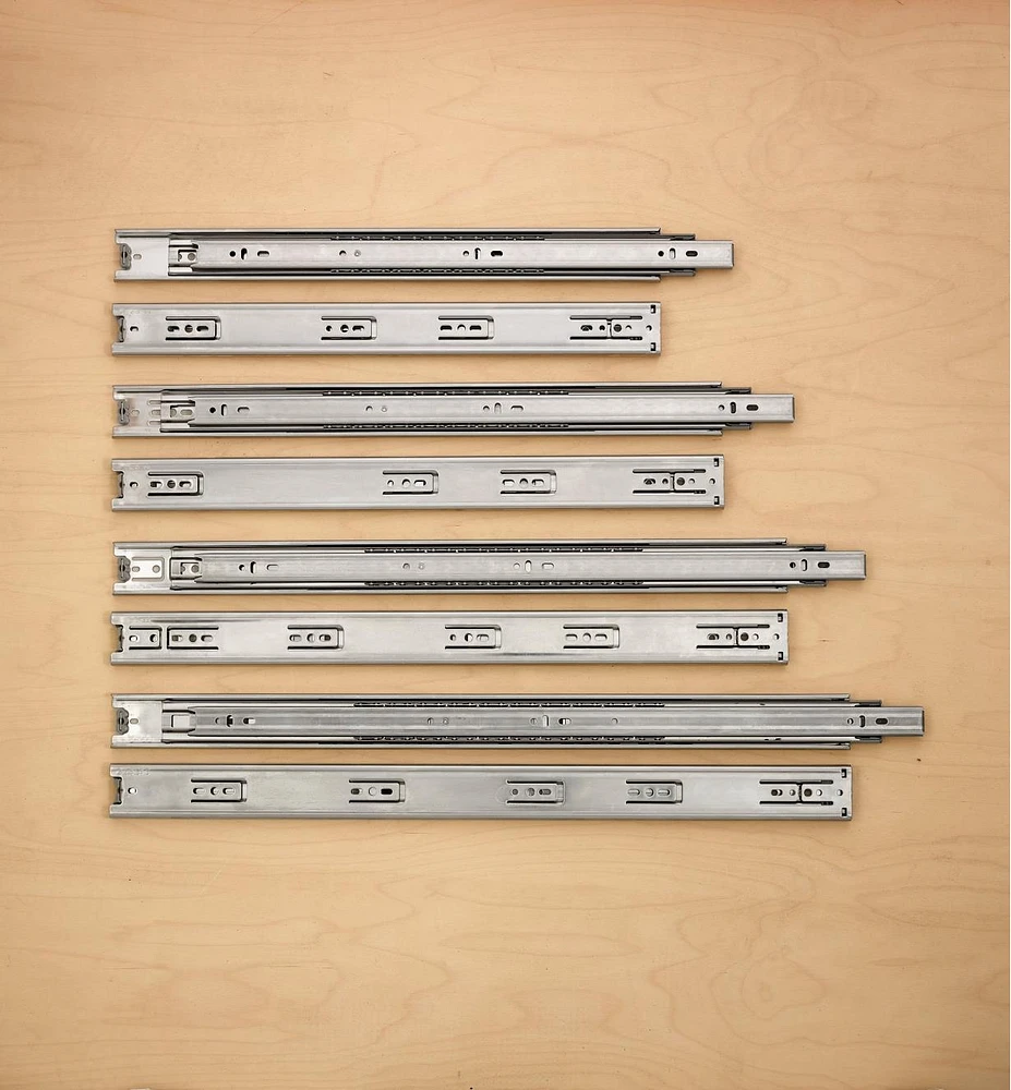 Stainless-Steel Full-Extension Slides