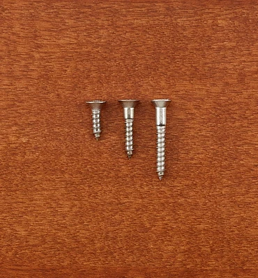 316 Stainless-Steel #6 Flat-Head Screws