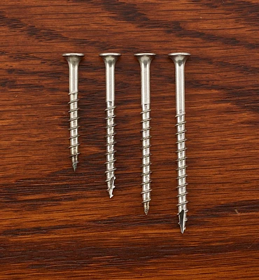 18-8 Stainless-Steel #8 Flat-Head Screws