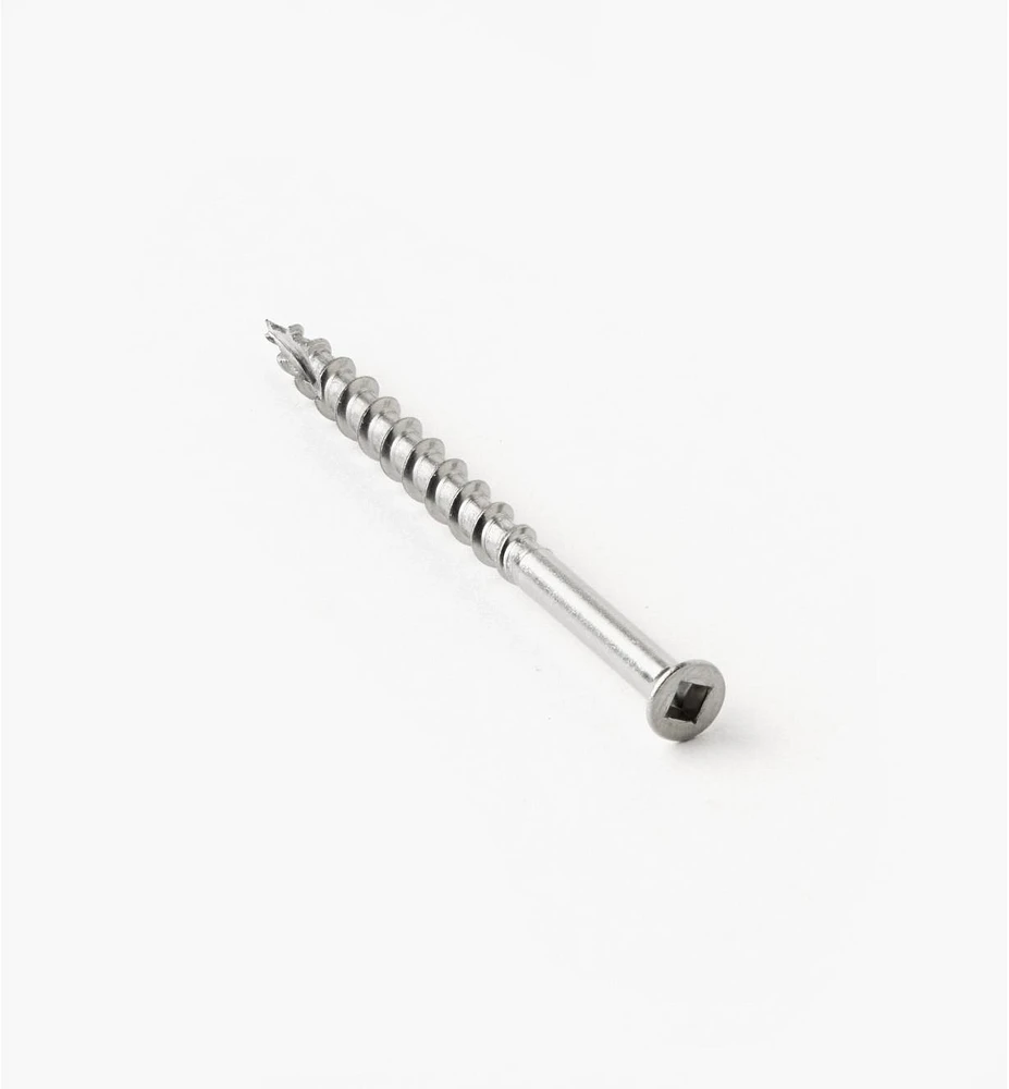 305 Stainless-Steel #7 Finishing-Head Screws