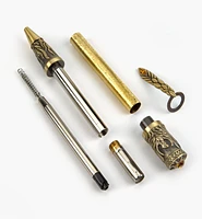 Phoenix Rising Ballpoint Twist Pen Hardware