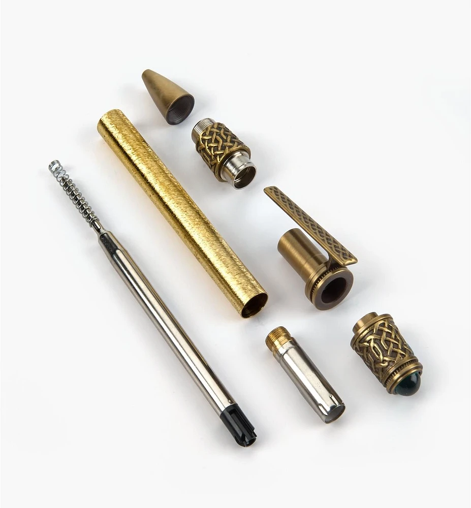 Celtic Ballpoint Twist Pen Hardware