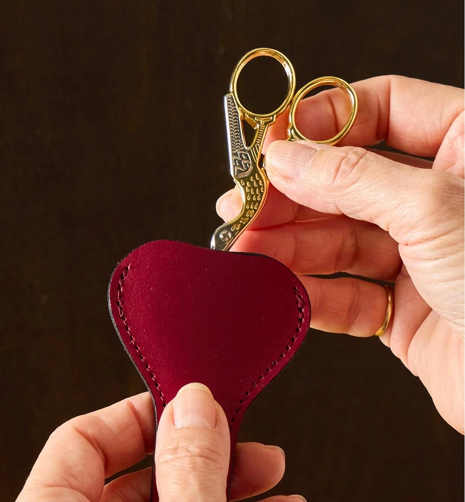 Gold-Plated Stork Scissors