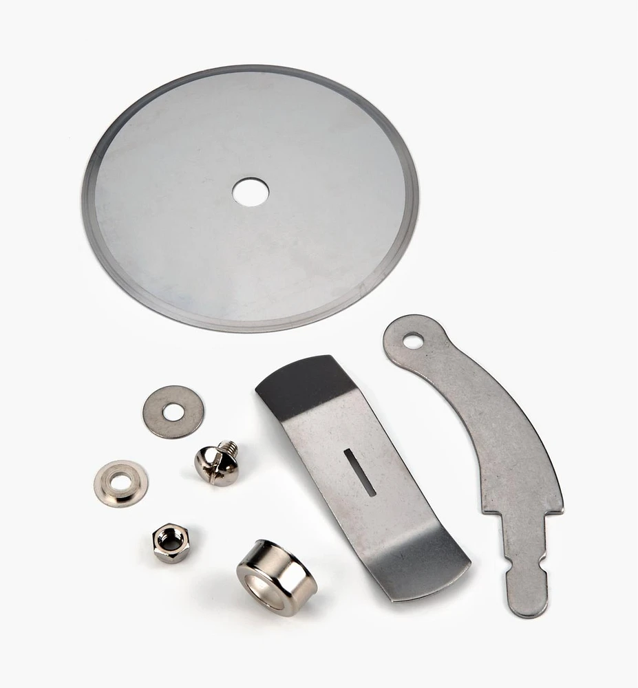 Turned Pizza Cutter Hardware