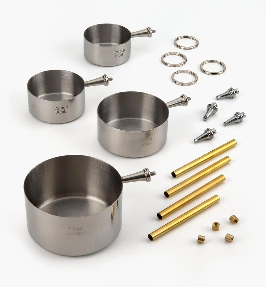 Turned Measuring Cups Hardware