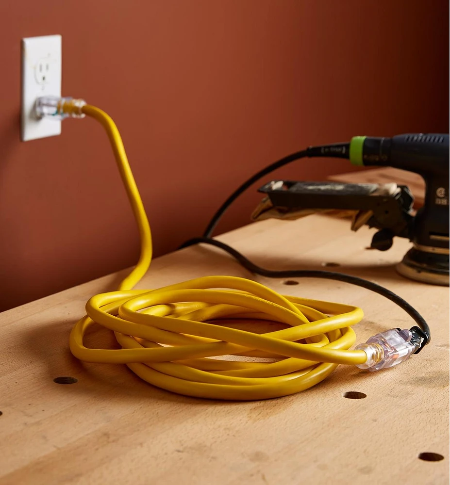 15' Heavy-Duty 12 Gauge Extension Cord