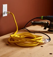 15' Heavy-Duty 12 Gauge Extension Cord