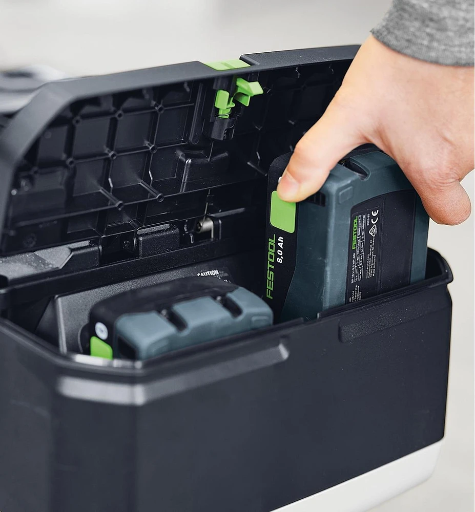 Ensemble batteries et chargeurs SYS 18V 2 × 8,0/2 × SCA16 Festool