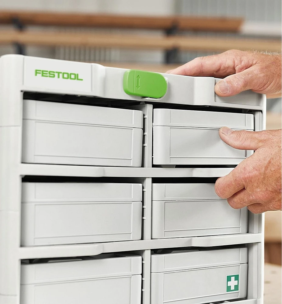 Festool Systainer³ Rack SYS3-RK/6 M 337-Set