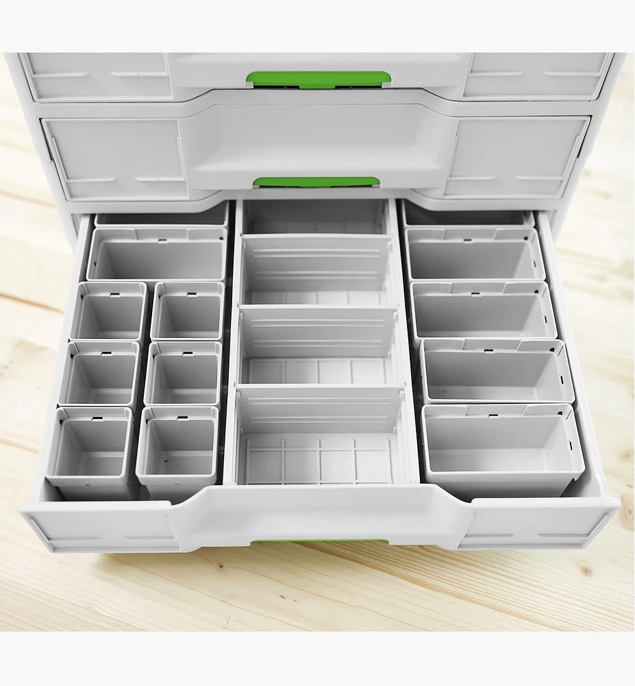 Festool Plastic Container Set 50 × 50/50 × 100 × 68