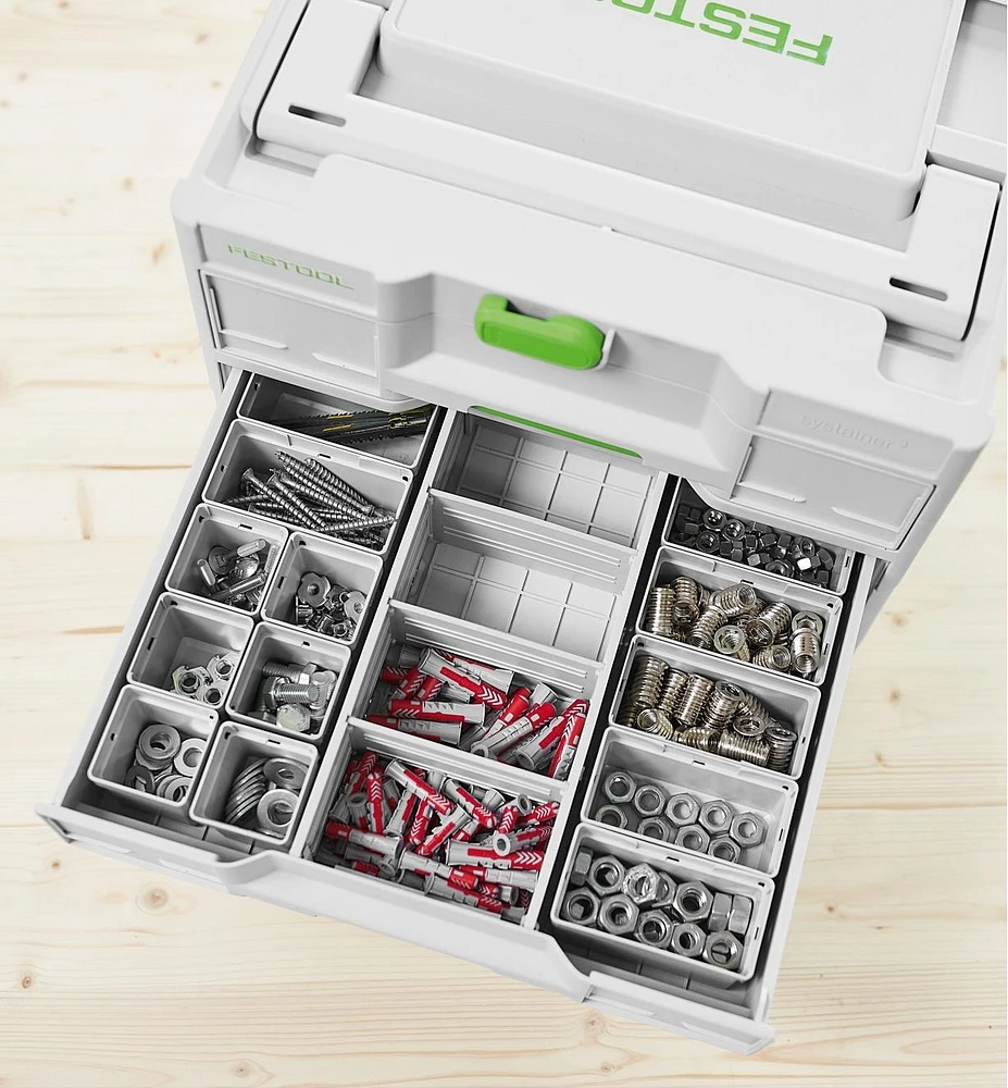 Festool Plastic Container Set 50 × 50/50 × 100 × 68