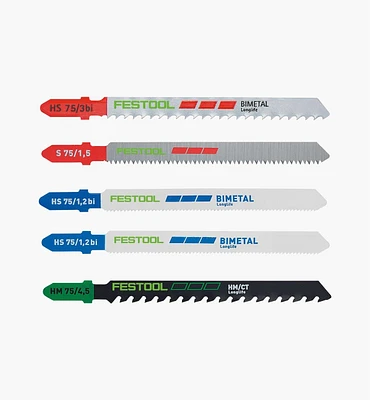 Jeu de lames pour scie sauteuse STS-Sort/21 P/M/B Festool