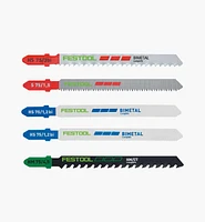 Festool Jigsaw Blade Set STS-Sort/21 P/M/B