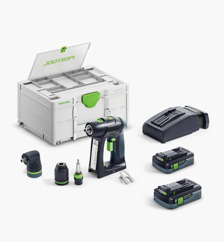 Festool C 18 Compact Drill Set