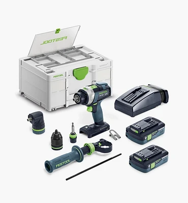 Festool TPC 18/4 I Quadrive Cordless Drill Set