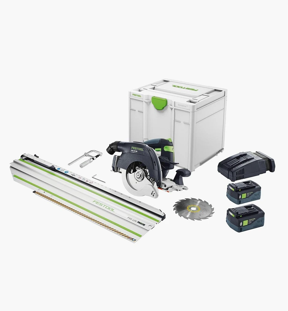 Festool HKC 55 5 Cordless Track Saw Set