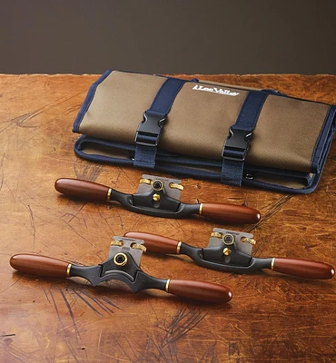 Veritas Spokeshave Set and Roll