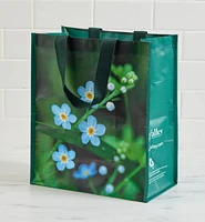 Lee Valley Garden-Print Shopping Bags