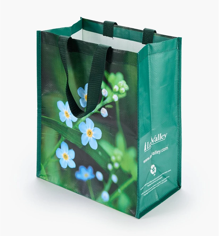 Lee Valley Garden-Print Shopping Bags