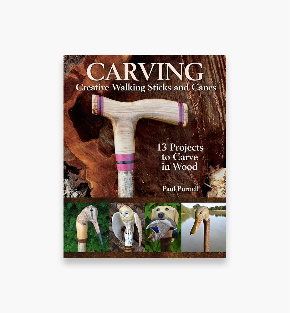 Carving Creative Walking Sticks and Canes