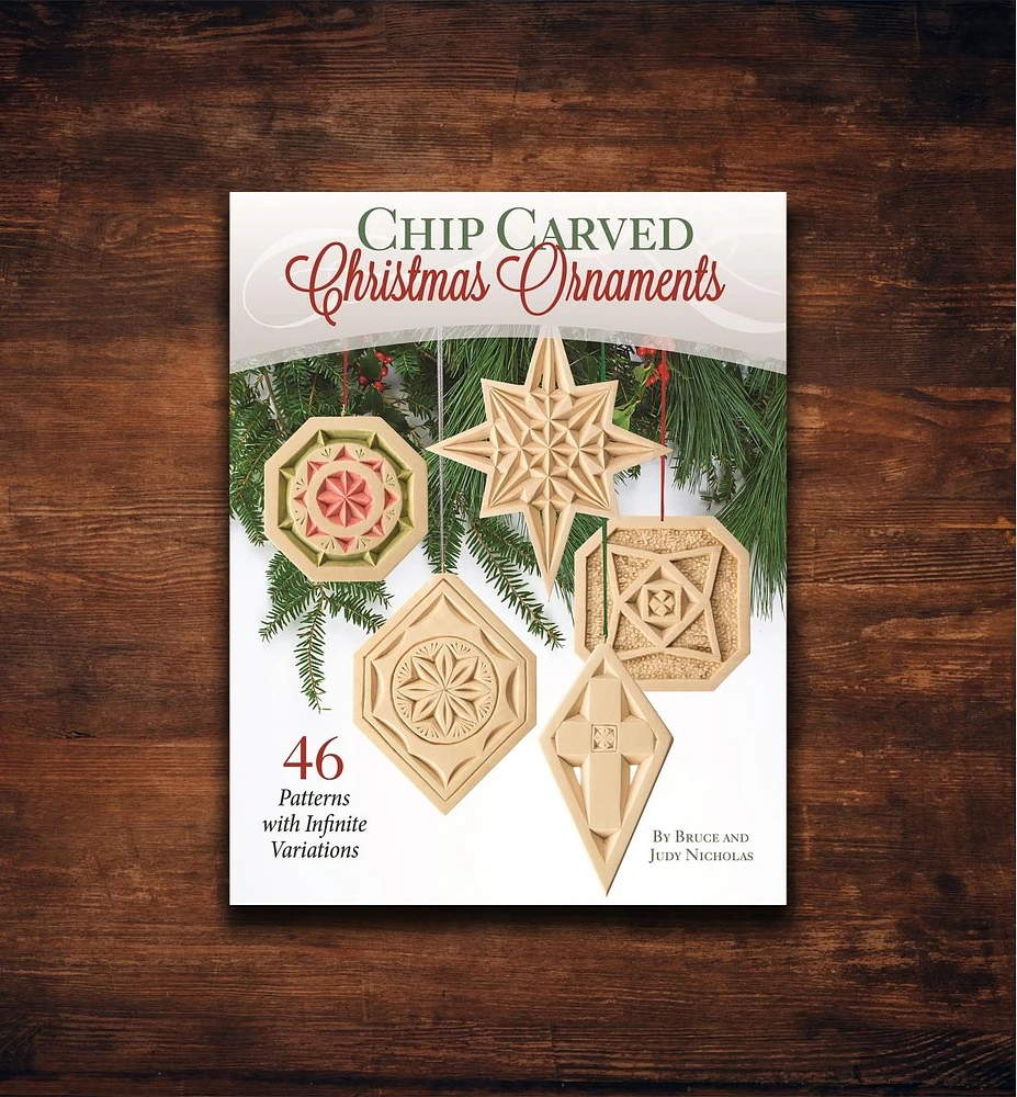 Chip Carved Christmas Ornaments