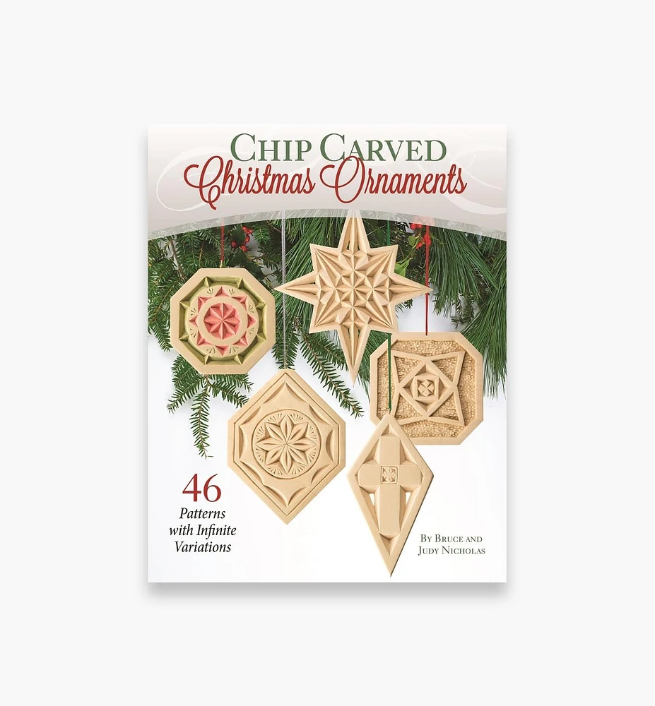 Chip Carved Christmas Ornaments