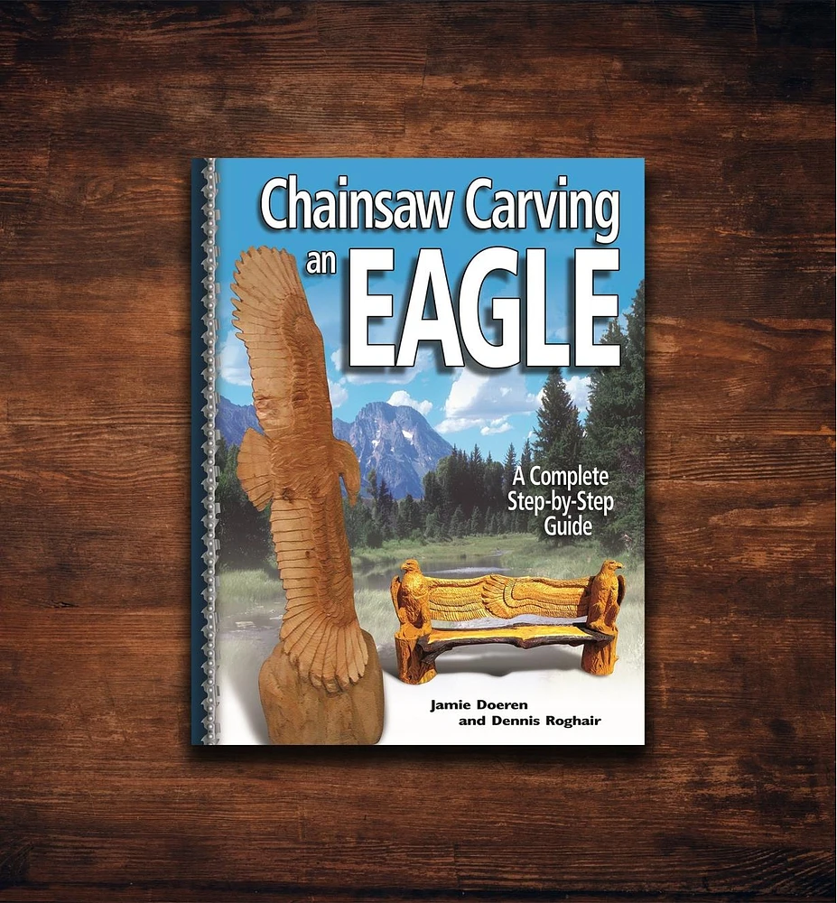 Chainsaw Carving an Eagle