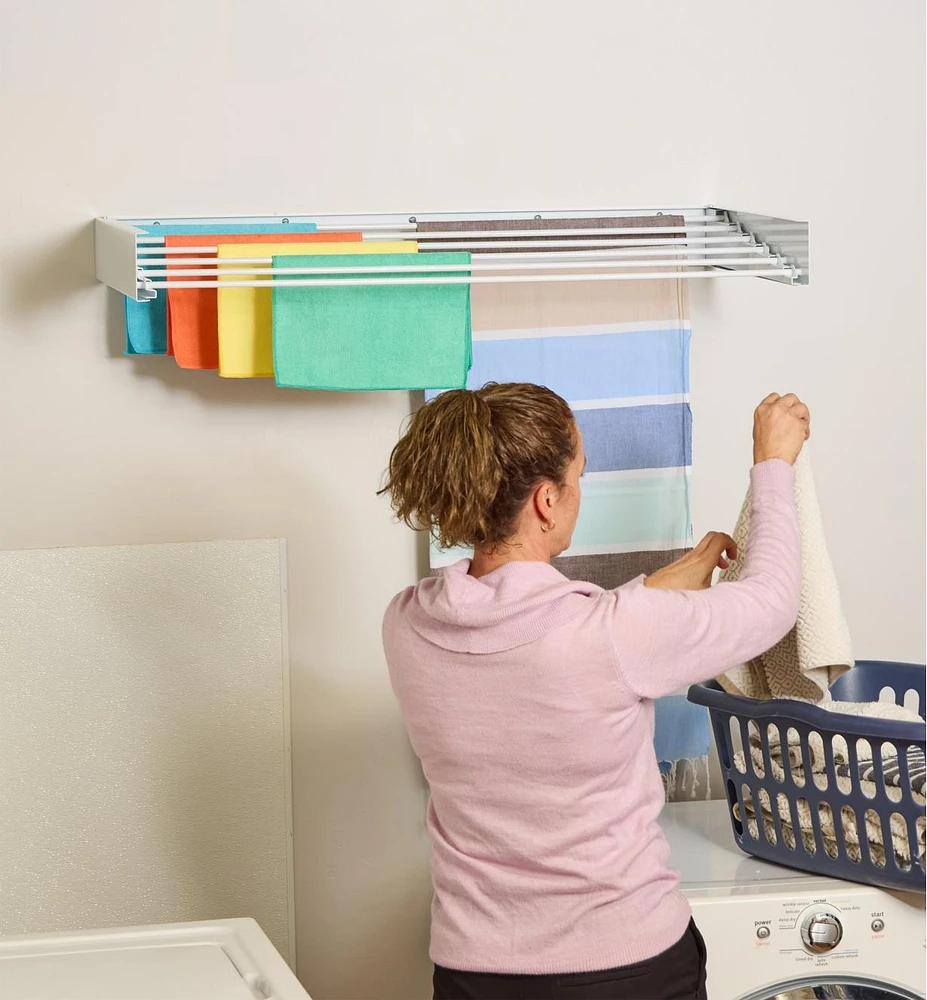 Wall-Mounted Drying Rack