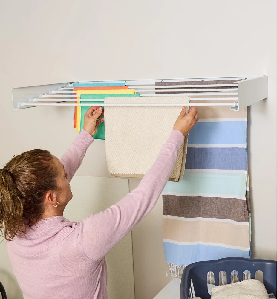 Wall-Mounted Drying Rack