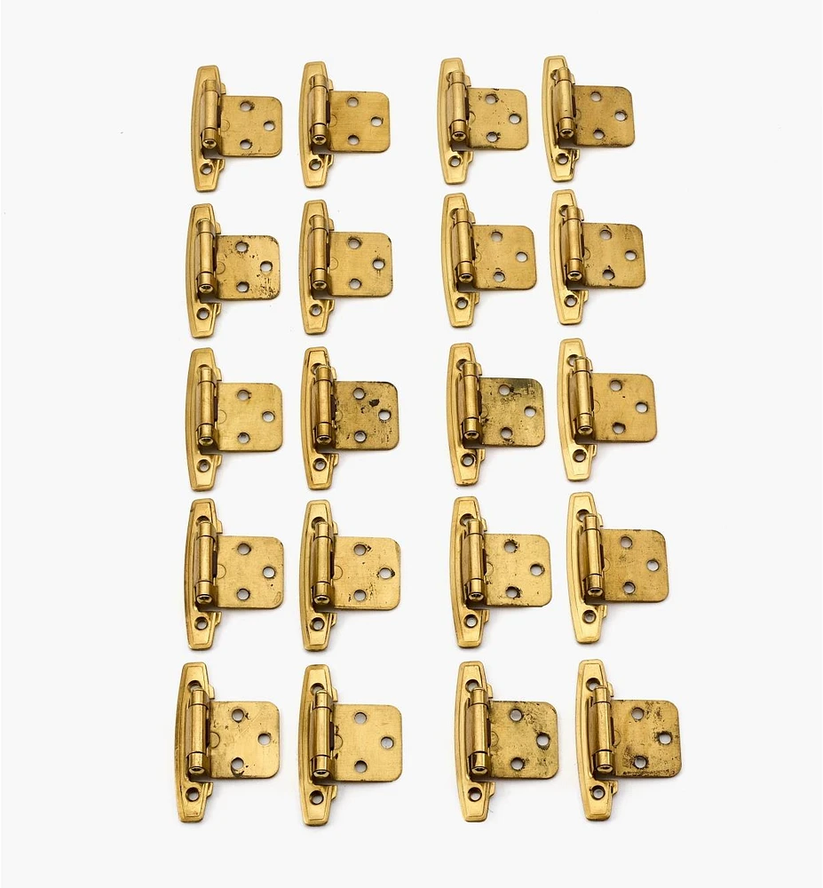 Brass Flush-Mount Hinges