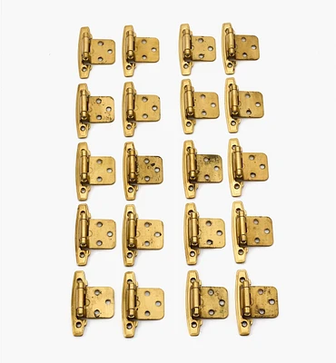 Brass Flush-Mount Hinges