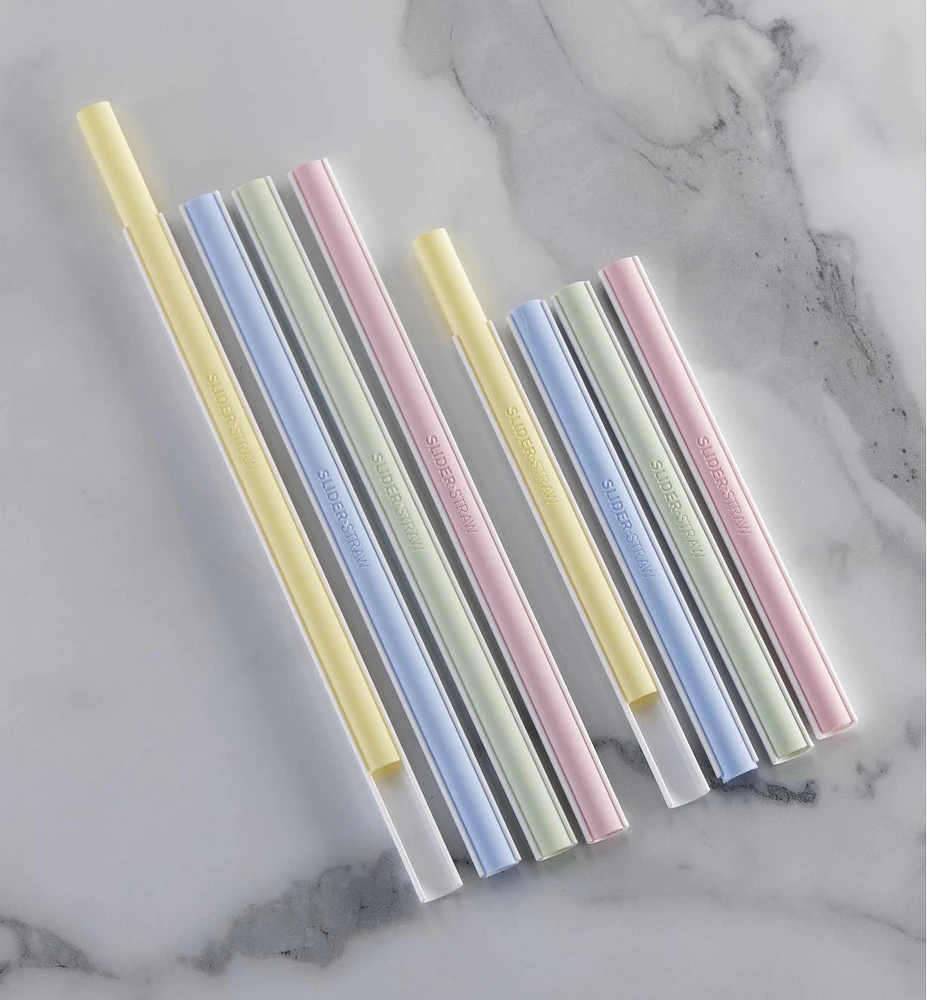 Reusable Slider Straws